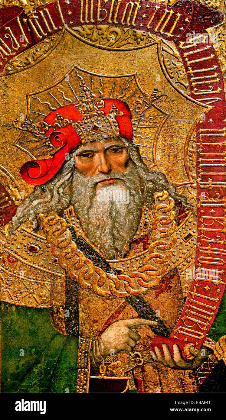 David 1500 Bible Testament Christian Joan Gascó 1500-1529 Navarre catalogne espagne espagnol l'art Renaissance et Baroque Banque D'Images