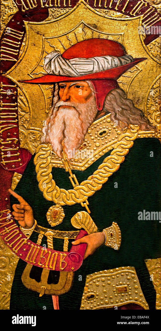 Abraham 1500 Bible Testament Christian Joan Gascó 1500-1529 Navarre catalogne espagne espagnol l'art Renaissance et Baroque Banque D'Images