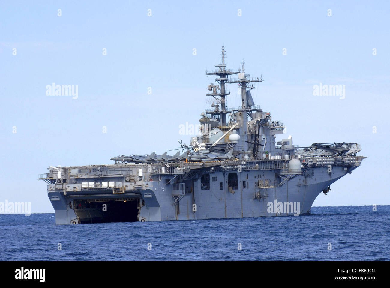 , SHOALWATER BAY Queensland - USS Essex mène à répétition au cours de l'exercice d'atterrissage plage Sabre Talisman (TS 07). TS 07 est une Banque D'Images