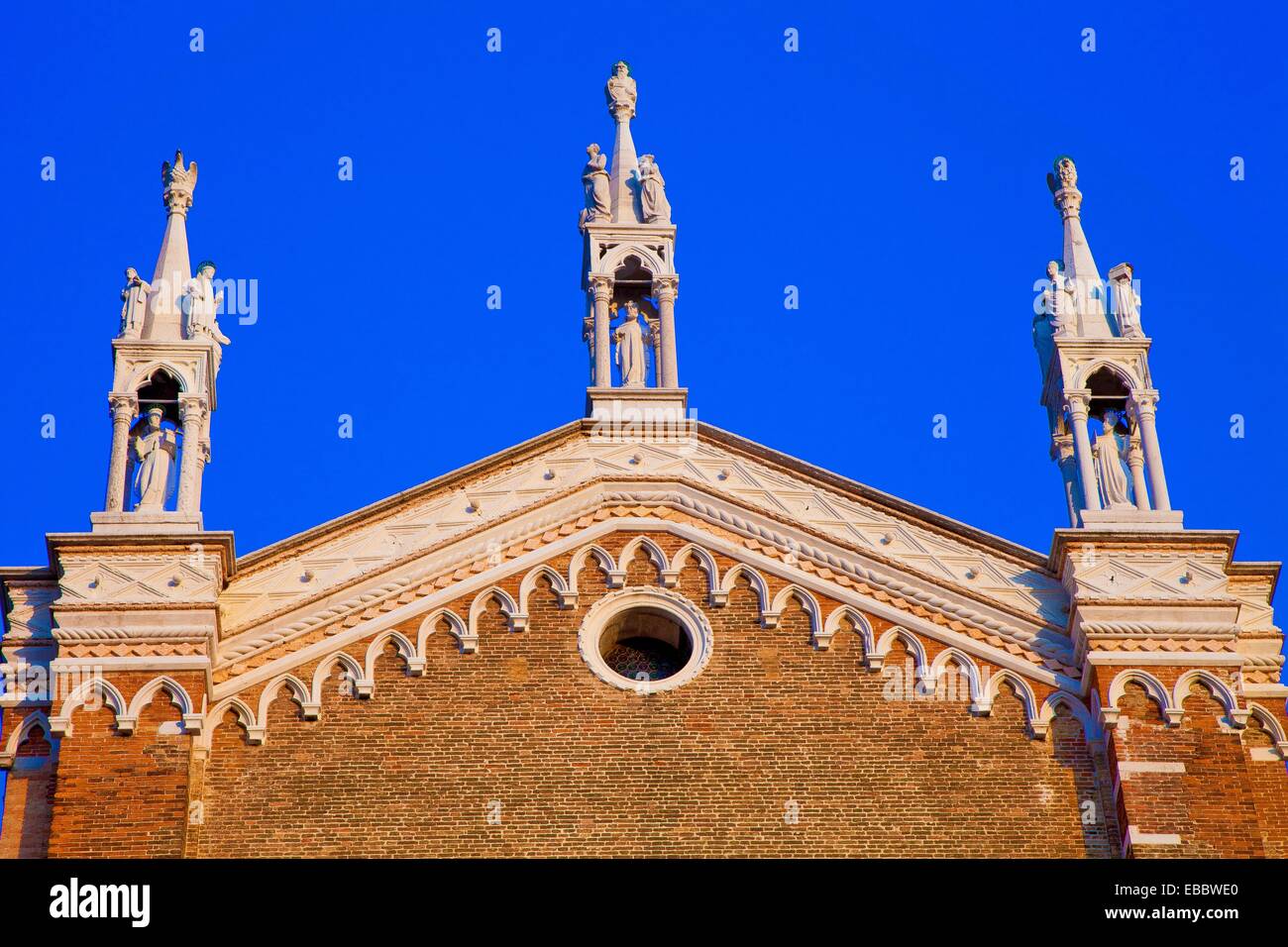 Italie : Venise san marco campo s Giovanni e Paolo : church Banque D'Images
