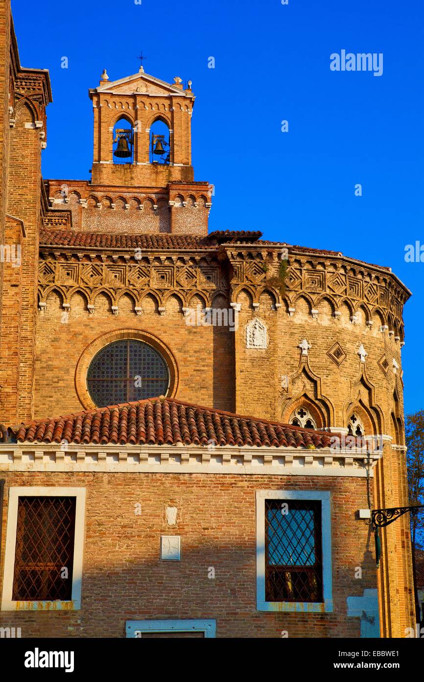 L'Italie, Venise : San Marco, campo s Giovanni e Paolo : church Banque D'Images