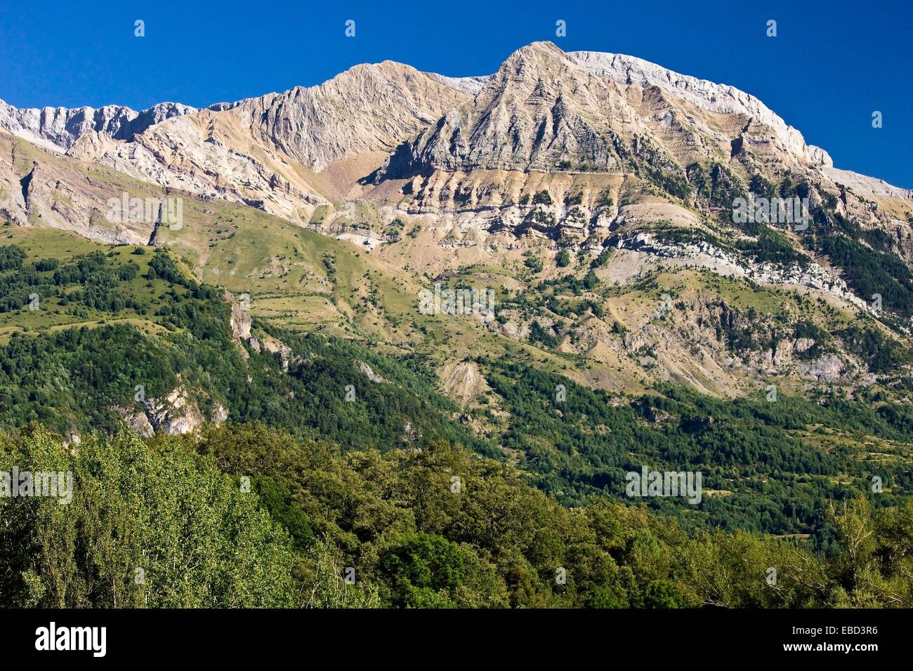 La Sierra de la Partacua- Valle de Tena - Pyrénées - la province d'Huesca -  Aragon - Espagne - Europe Photo Stock - Alamy