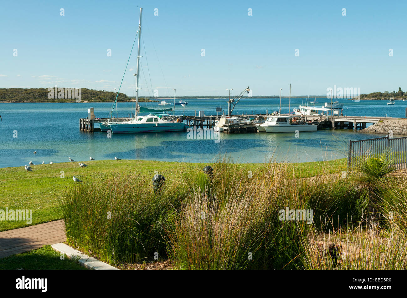 Port de Coffin Bay, SA, Australie Banque D'Images