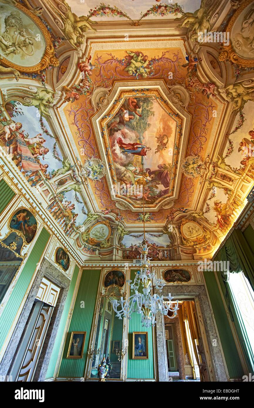 1700 18e siècle Allégorie ci-dessus autre architecture art baroque artistique Battista Bourbon Caserta ceres morts image couleur Banque D'Images