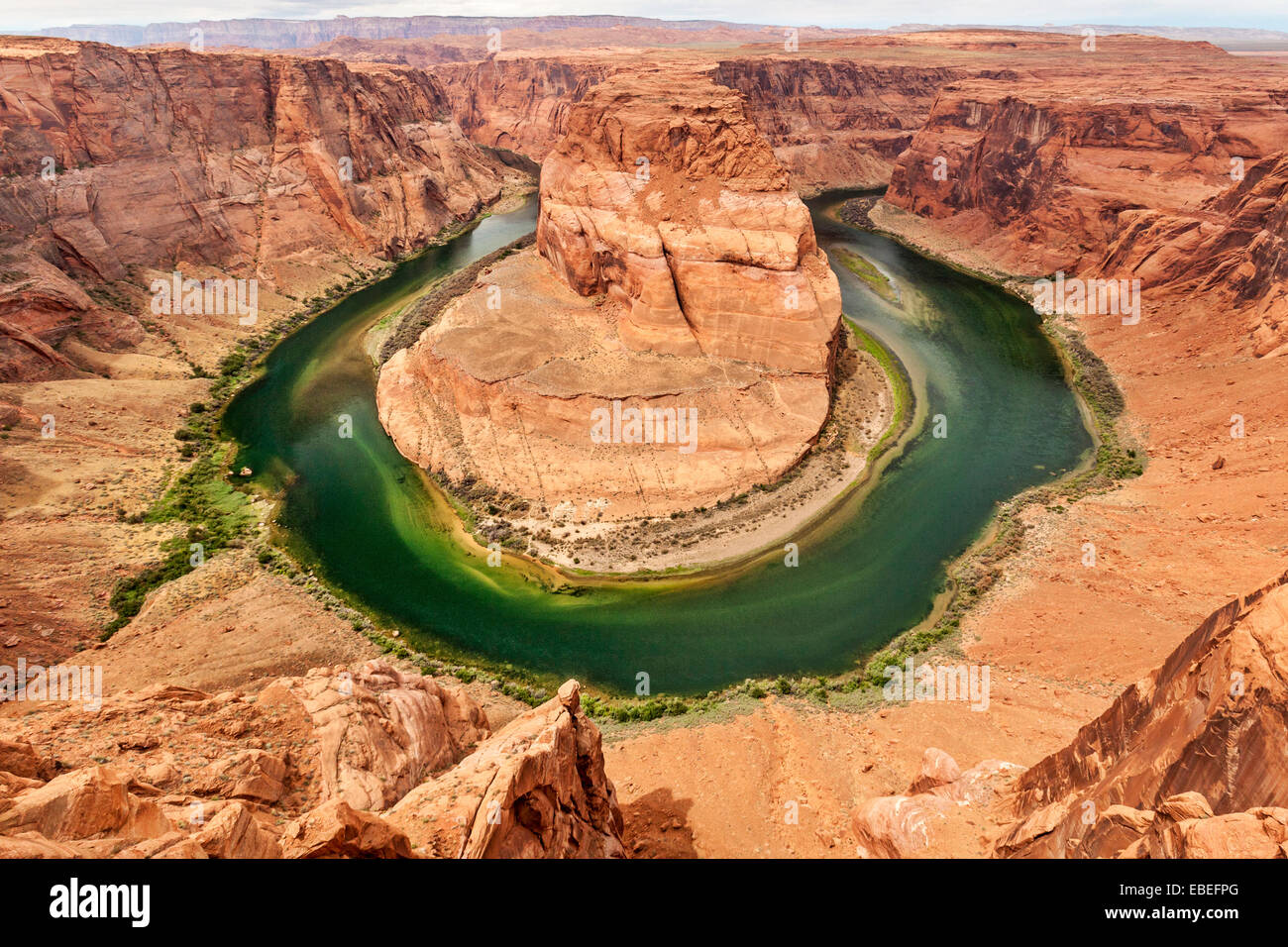 Horseshoe Bend, Grand Canyon, Arizona. Banque D'Images