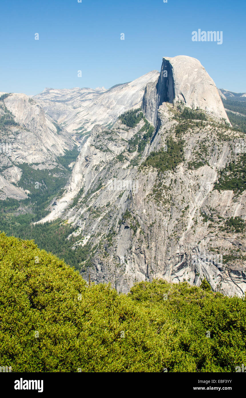 Demi Dôme à Yosemite National Park Banque D'Images