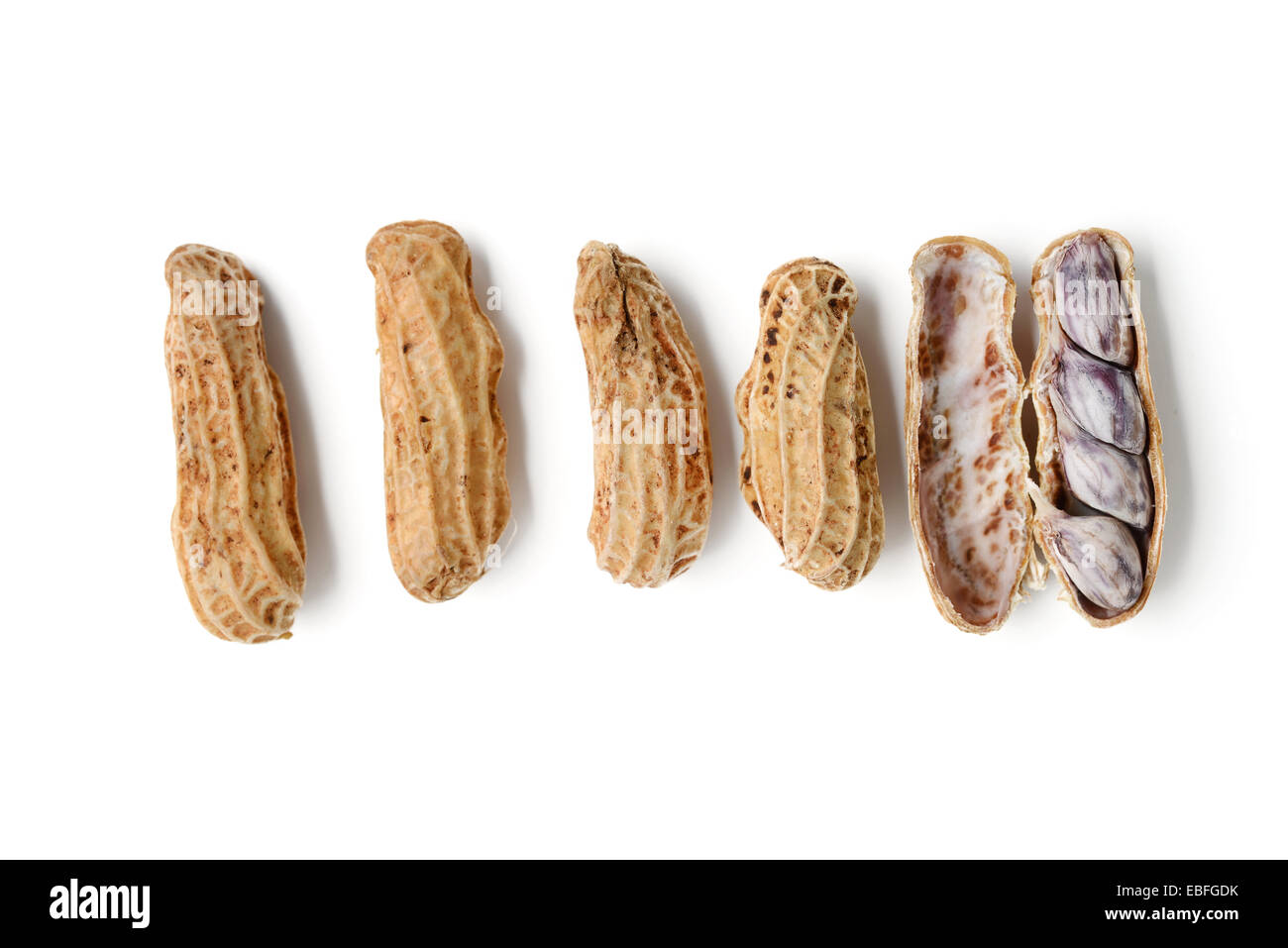 Arachides bouillies Banque D'Images