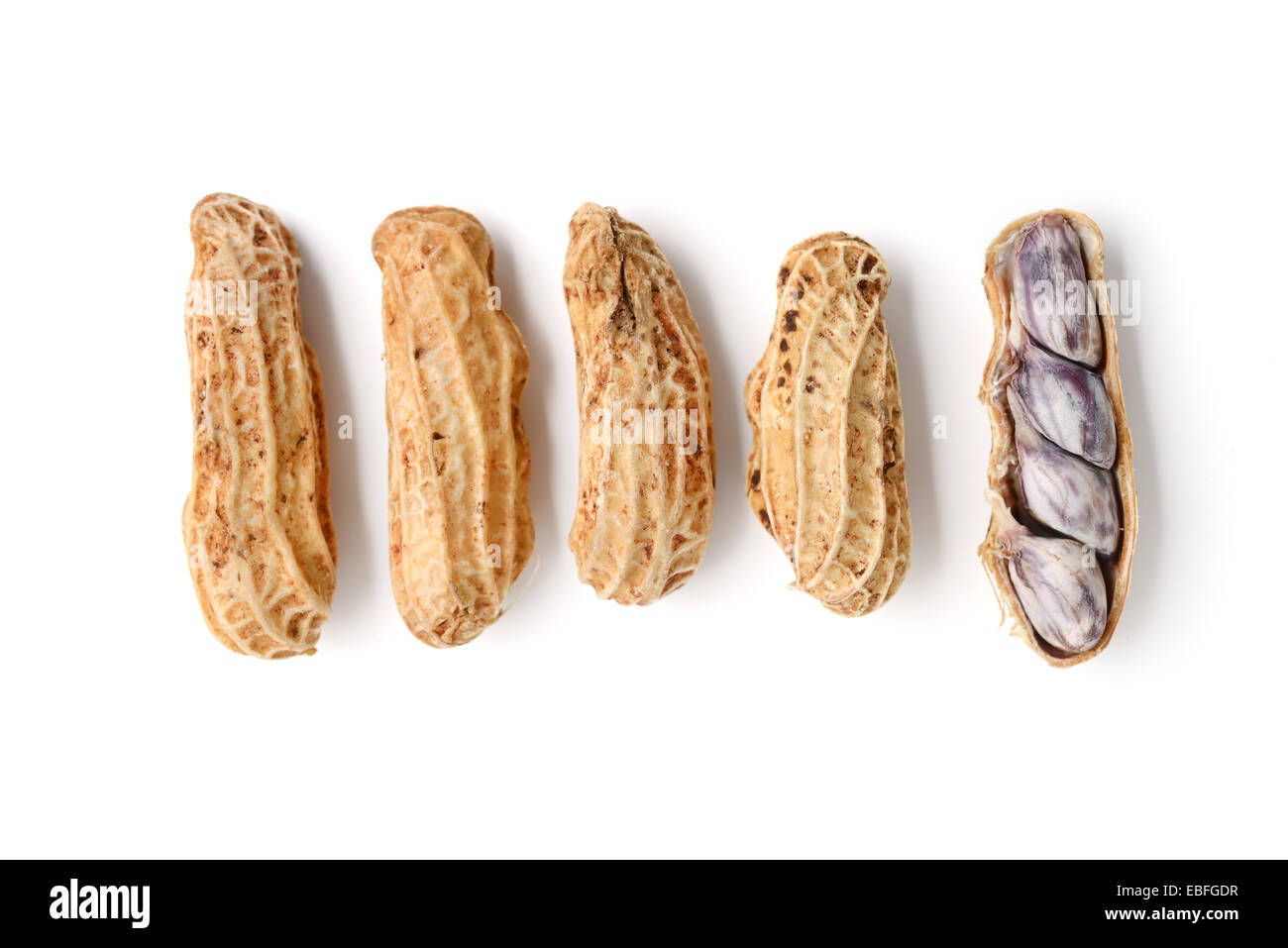 Arachides bouillies Banque D'Images