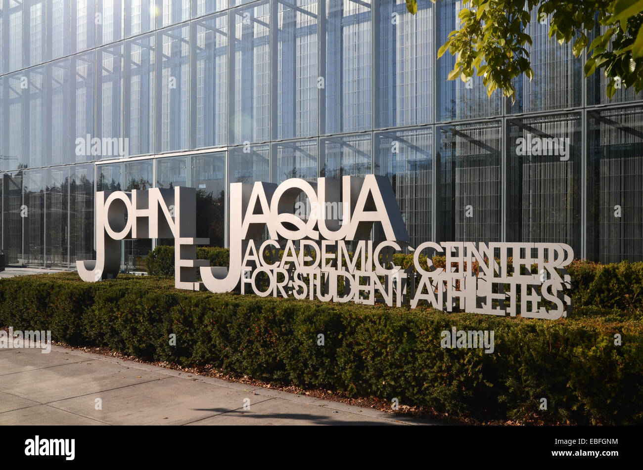 Centre Universitaire Jacua, University of Oregon, Eugene Banque D'Images