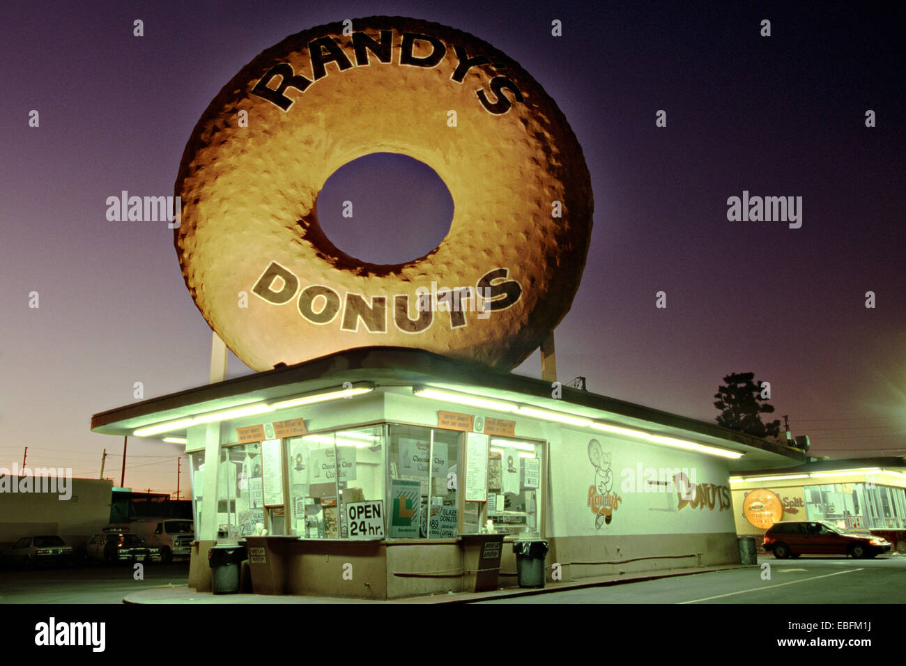 Randy's Donuts, Inglewood, Los Angeles, Californie, USA Banque D'Images