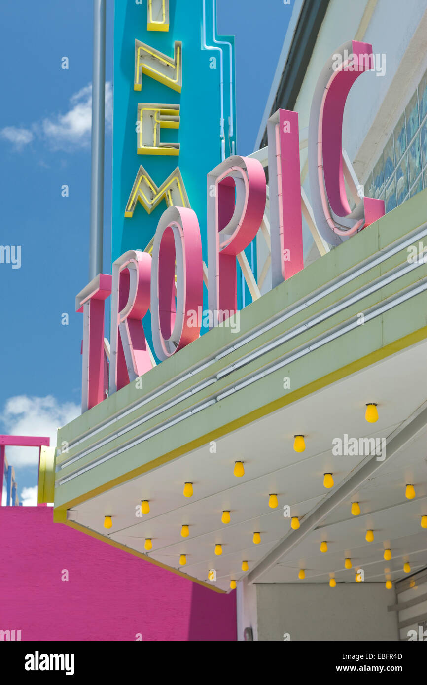 TROPIC CINEMA AUVENT KEY WEST FLORIDA USA Banque D'Images