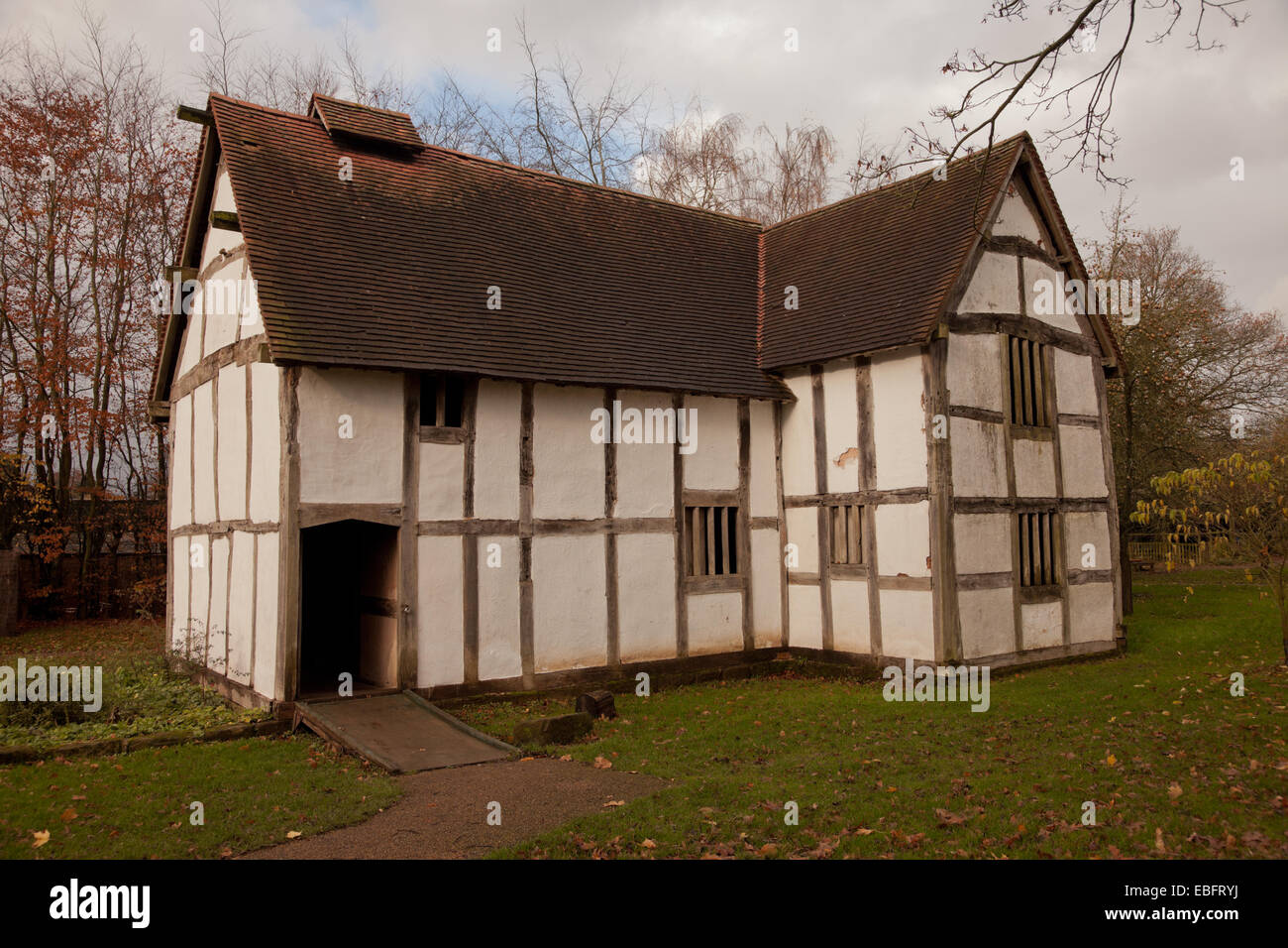 Merchants House en musée d'Avoncroft, Bromsgrove Worcs UK Banque D'Images