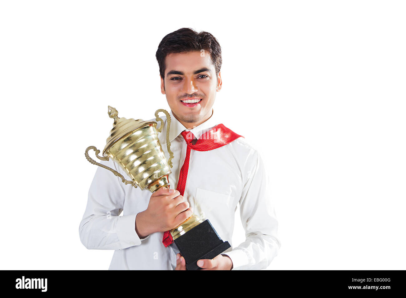 L'homme d'affaires indien Trophée de la Victoire Banque D'Images