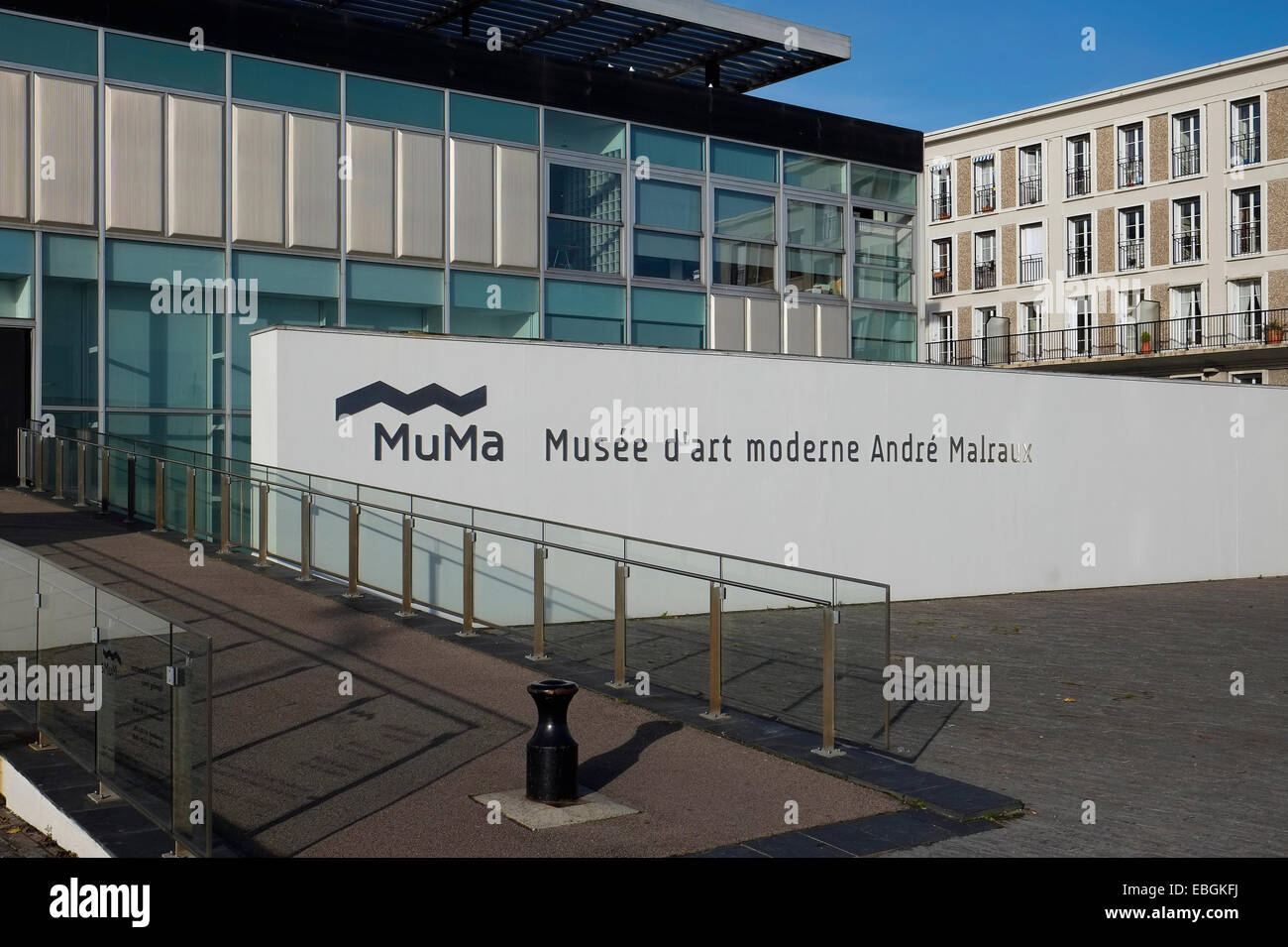 Musée d'art moderne, le havre, Normandie, France Banque D'Images