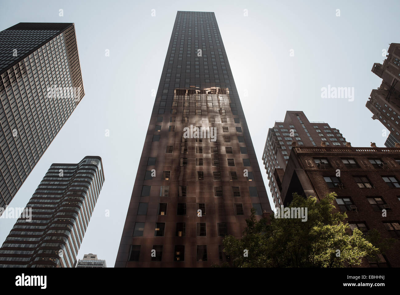 Skyscraper, Manhattan, New York, USA Banque D'Images
