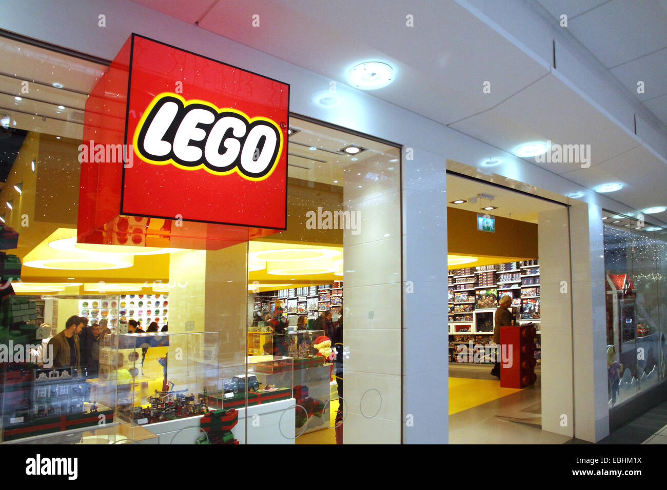 La boutique Lego dans Buchanan Galleries shopping arcade, Glasgow, Ecosse Banque D'Images
