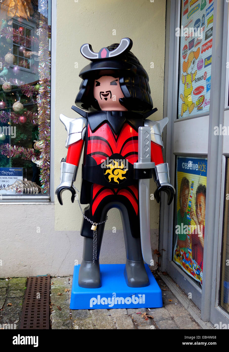 Un Playmobil géant figure Photo Stock - Alamy