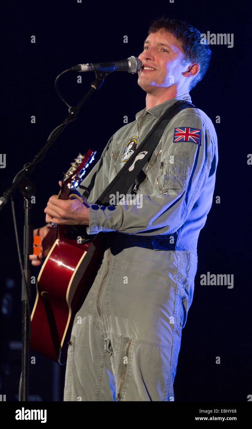 Londres, Royaume-Uni, 1 décembre 2014. James Blunt Concert au Hammersmith Eventim. Crédit : Robert Stainforth/Alamy Live News Banque D'Images