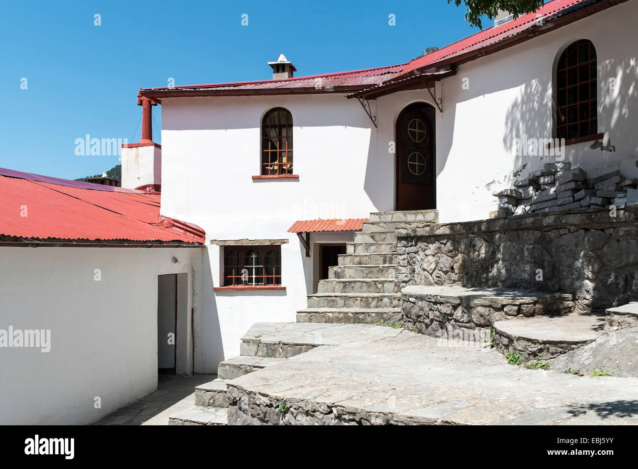 Monastère stomion konitsa, Ioannina, Grèce Banque D'Images