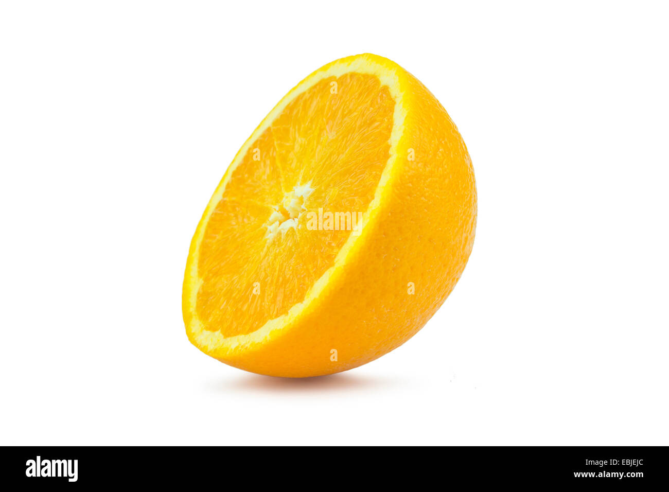 Orange isolé sur fond blanc Banque D'Images