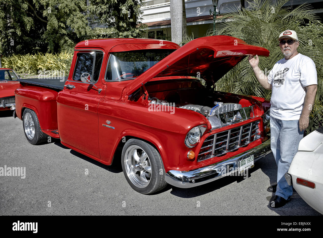 Dodge 300 1955 5,7 litres vintage pick up camion américain Banque D'Images