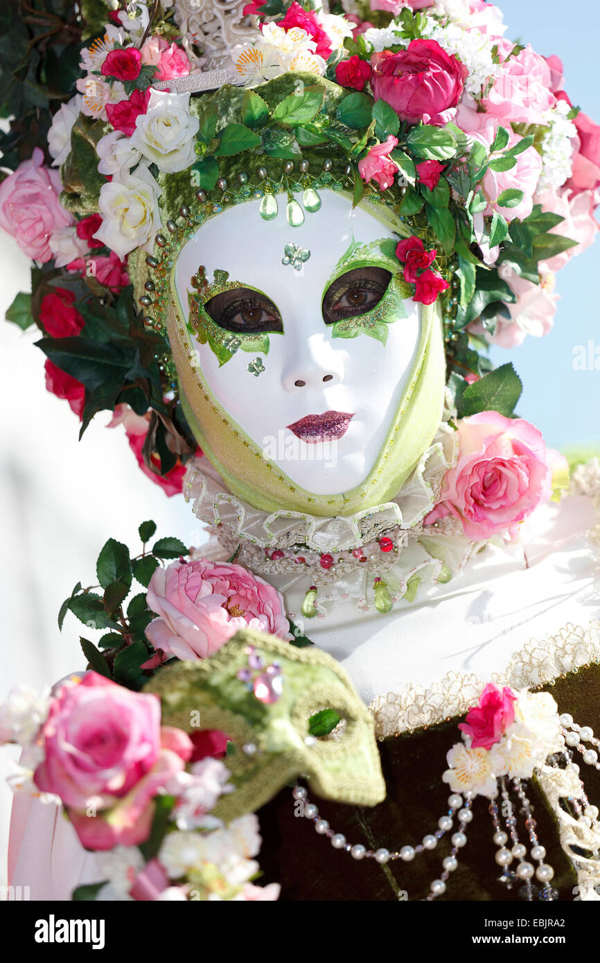 Masque de carnaval de Venise, Italie, Venise Banque D'Images