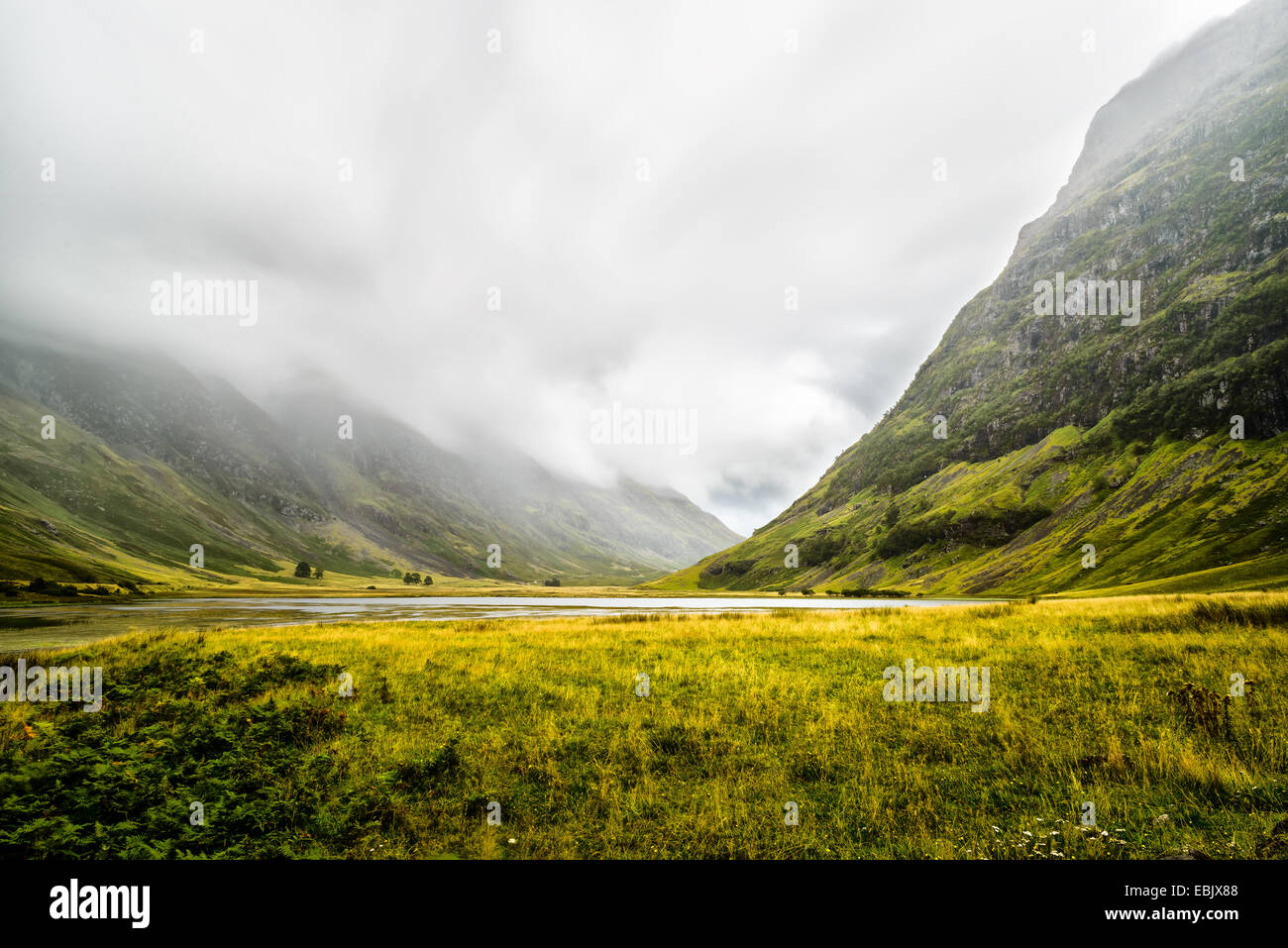 Glencoe, au cœur des Highlands, l'un des plus célèbres d'Ecosse et scenic glens Banque D'Images