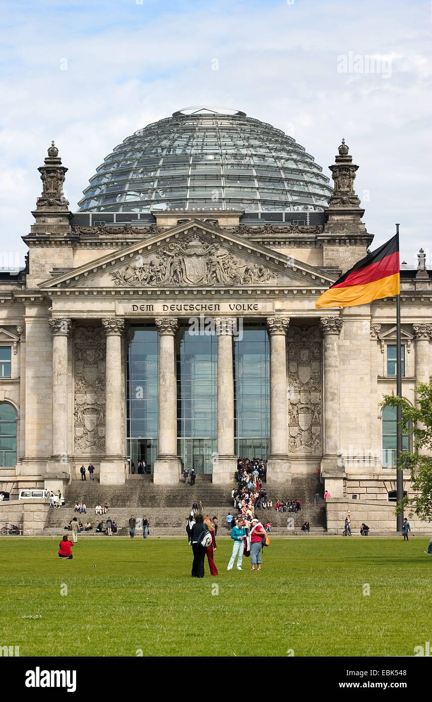 Reichstag, Berlin, Allemagne Banque D'Images