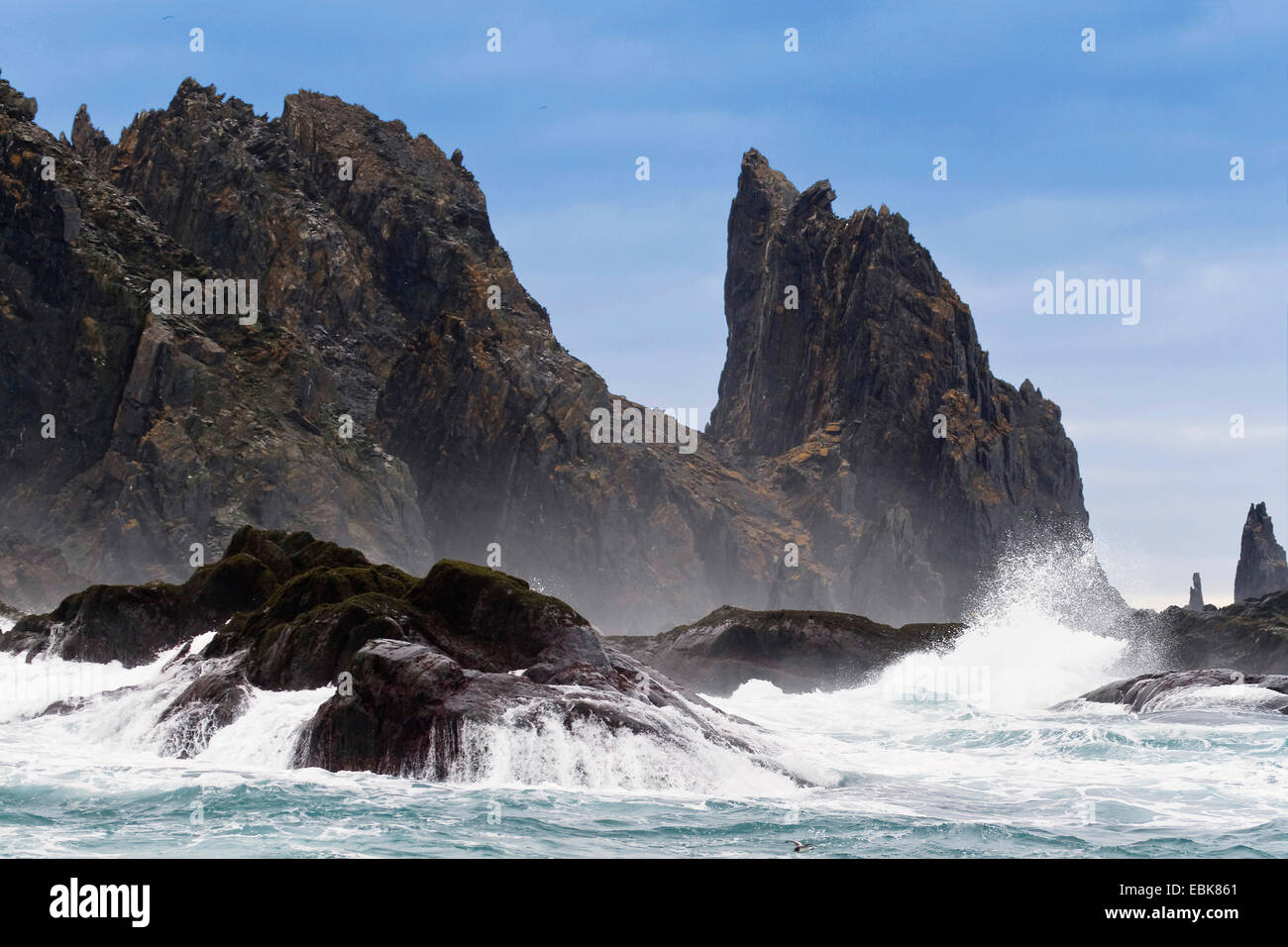 Cape Lookout sur l'île de l'éléphant, l'Antarctique, Suedliche Shetlandinseln Banque D'Images