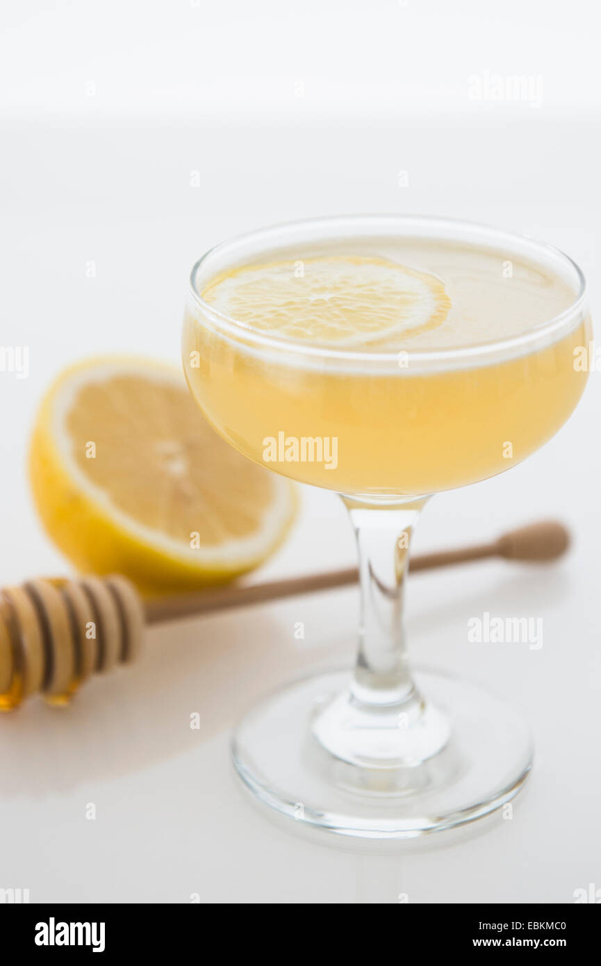 Les abeilles genoux cocktail Banque D'Images
