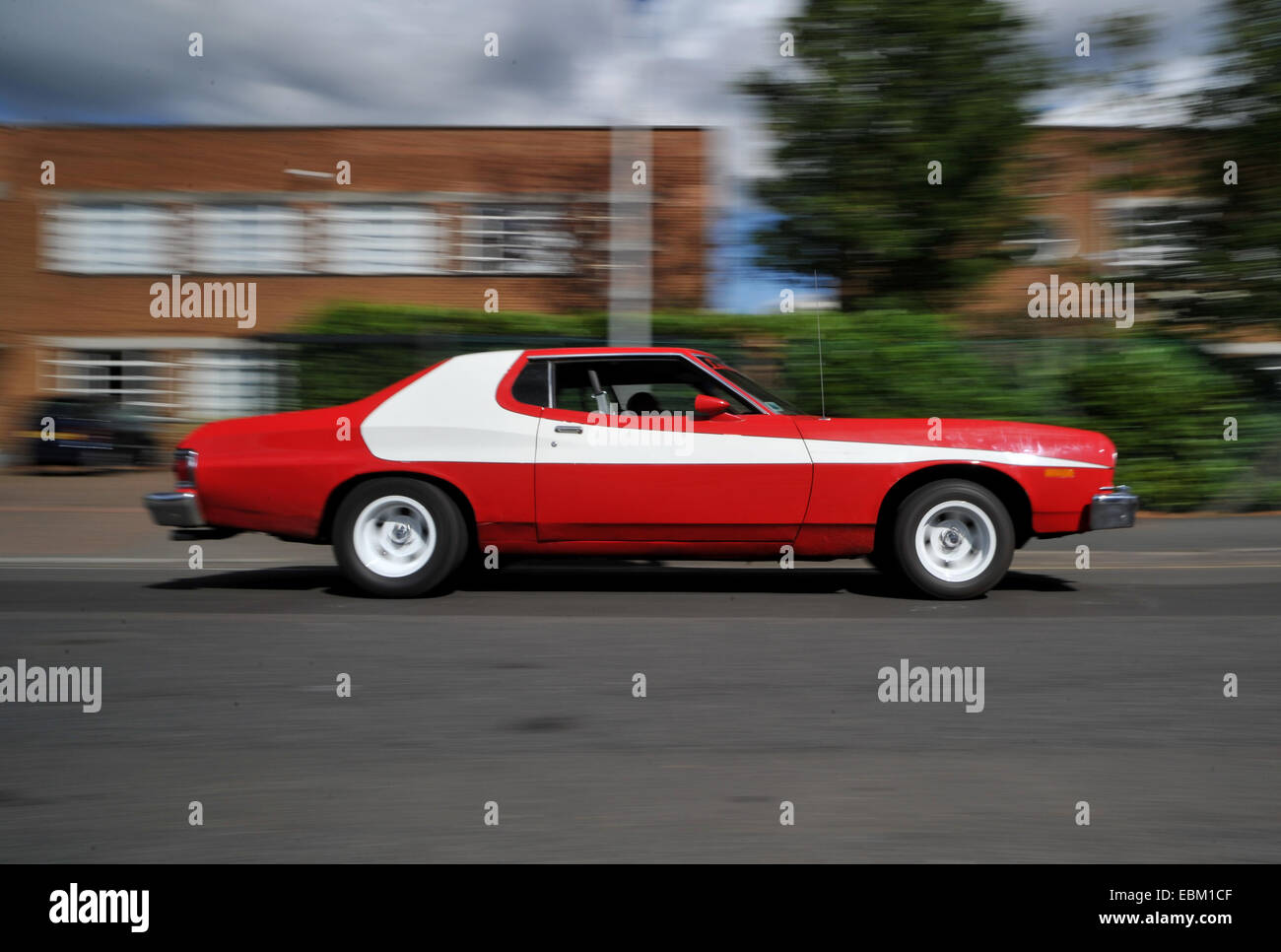 Ford Torino de Starsky and Hutch made in Hornby