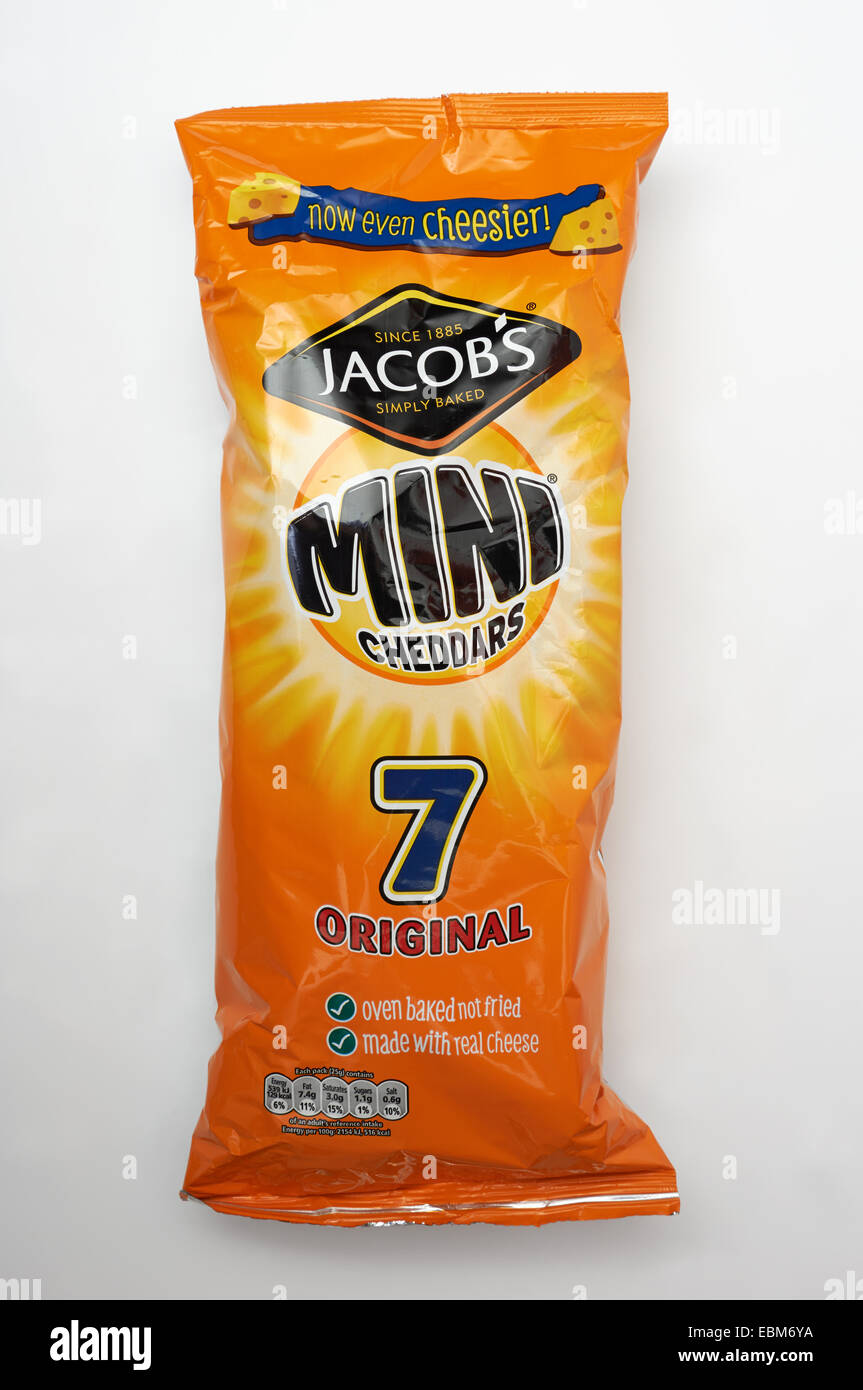 Jacob's mini cheddars multi pack Banque D'Images