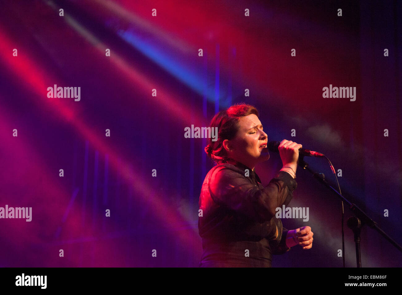 Emiliana Torrini de Ja Ja ja Festival à Londres, Angleterre 15 Novembre 2014 Banque D'Images