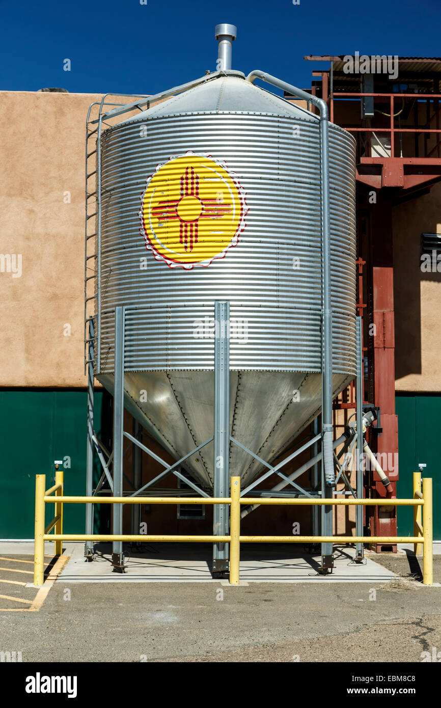 Brassage extérieur réservoir et navire, Santa Fe, Santa Fe, Nouveau Mexique USA Banque D'Images