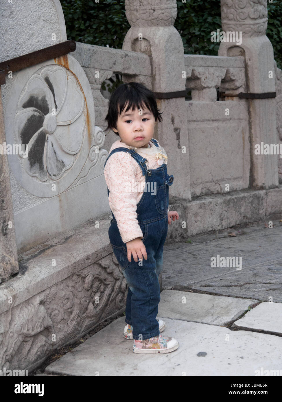 Enfant en bas âge chinois Banque D'Images