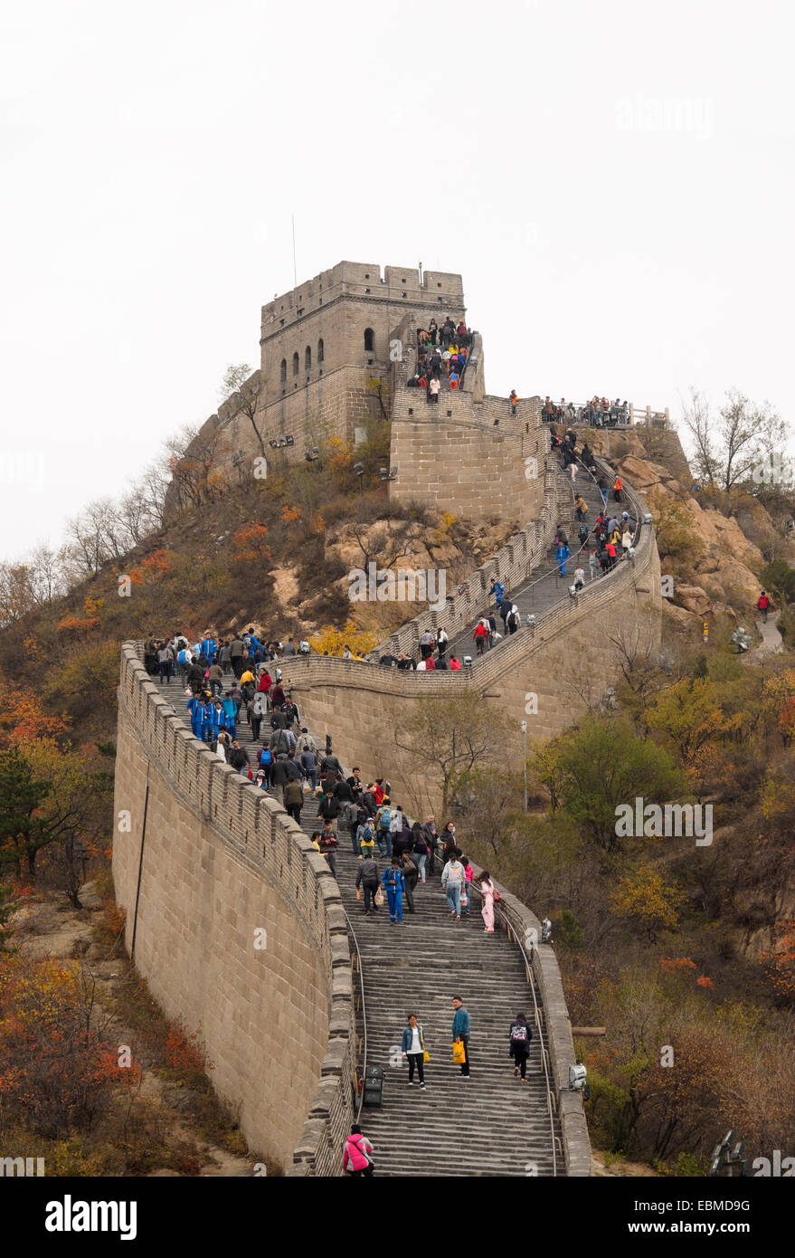 La Grande Muraille de Chine Banque D'Images