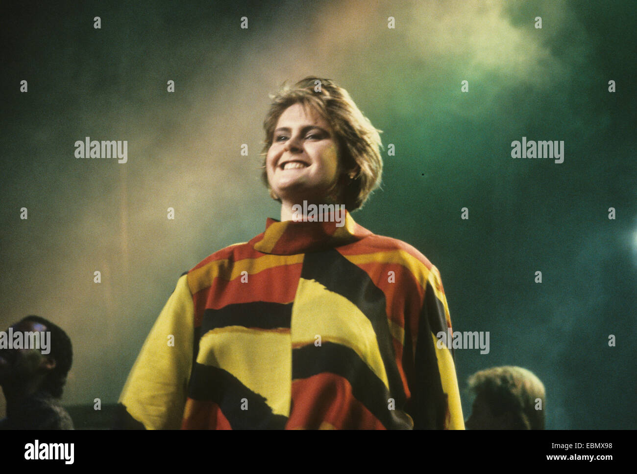 ALISON MOYET chanteuse pop anglaise sur 1984 Banque D'Images