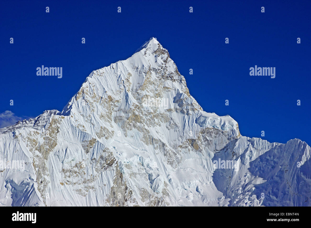 Nuptse. Vue depuis le Kala Patthar, Népal, Himalaya, Khumbu Himal Banque D'Images