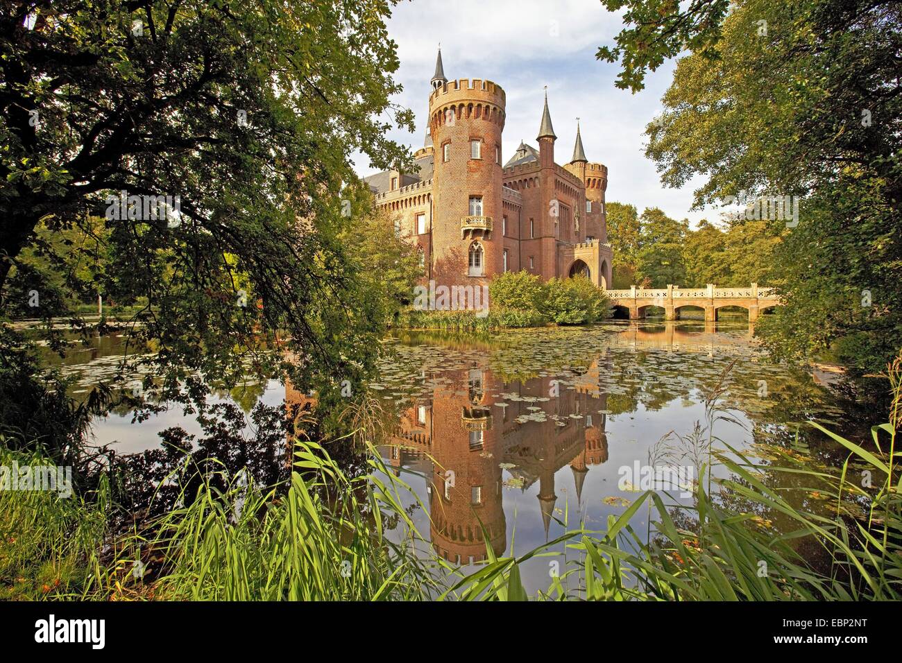 Château de Moyland, Allemagne, Rhénanie du Nord-Westphalie, Bedburg-Hau Banque D'Images