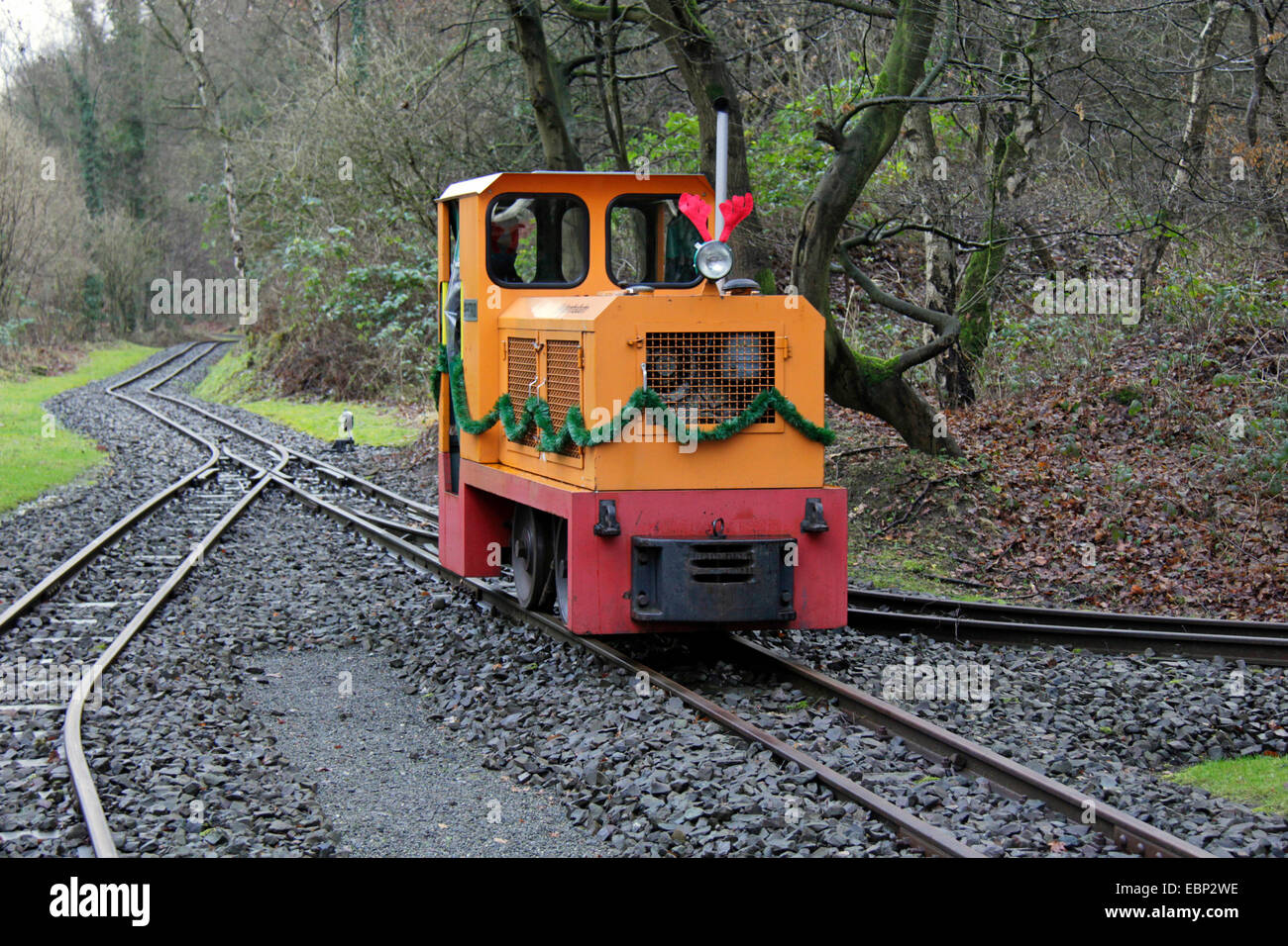 Pit et sur le terrain de l'ancien train Theresia Colliery, Muttenthalbahn, Allemagne, Rhénanie du Nord-Westphalie, Ruhr, Witten Banque D'Images