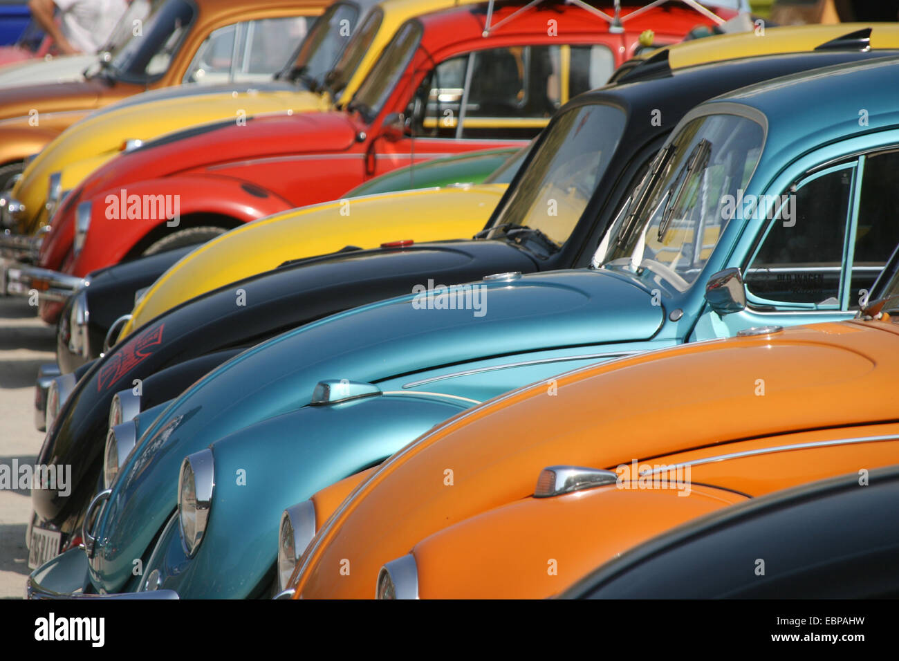 Divers Volkswagen Volkswagen dans le 16e réunion à Agde, France. Banque D'Images