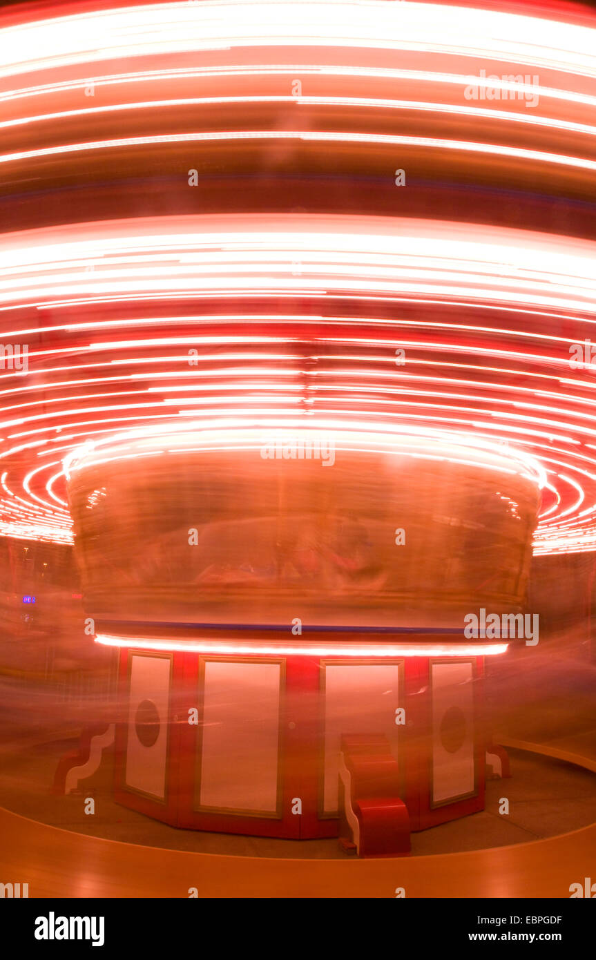 Carousel, Belmont Park, Mission Beach, Californie Banque D'Images