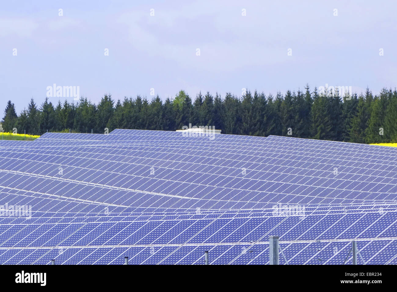 Solar power plant, Allemagne, Bavière, Niederbayern, Basse-Bavière Banque D'Images