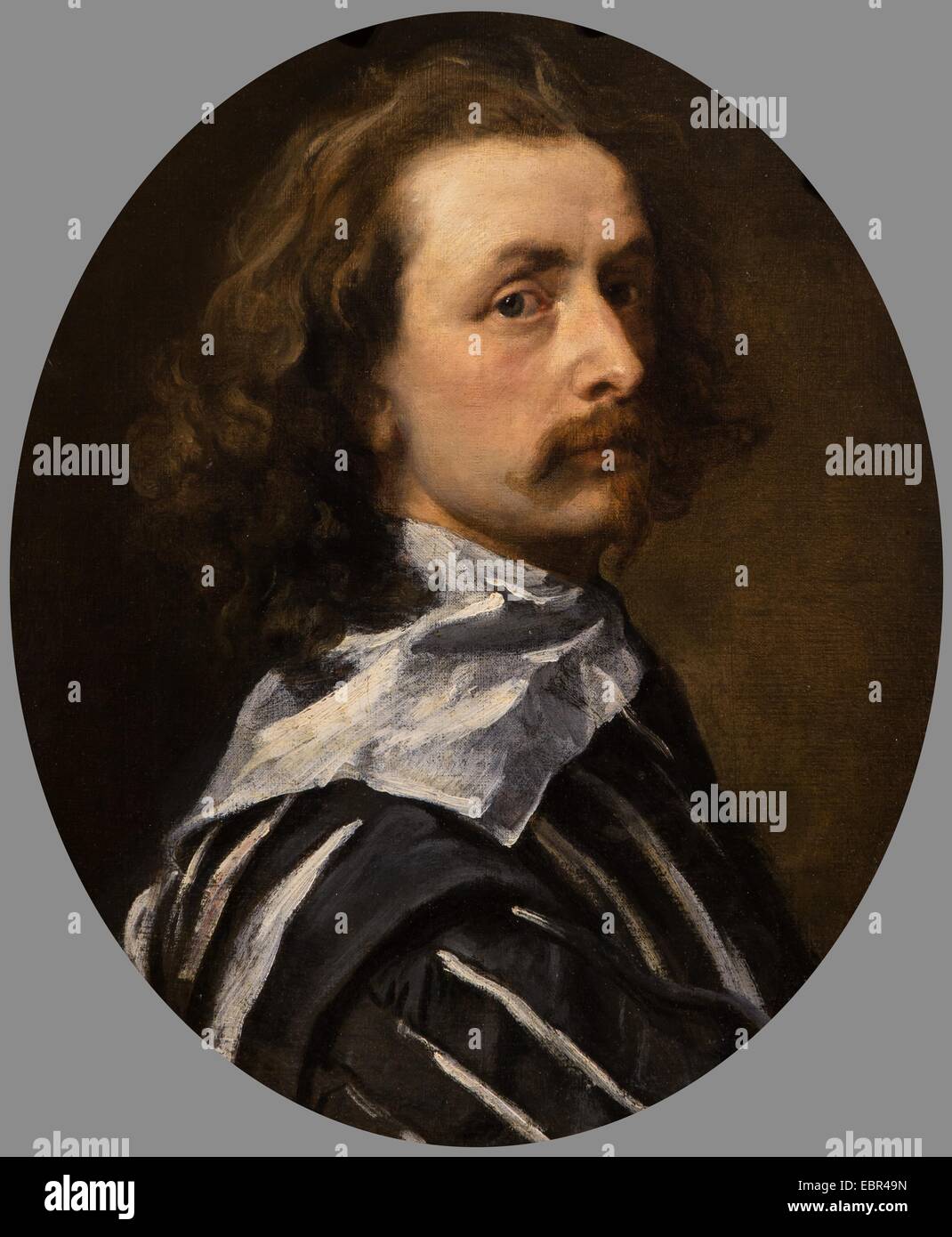 ActiveMuseum 0003742.jpg / autoportrait, vers 1640 - Anthony Van Dyck Huile sur toile 22/01/2014 - 17e siècle / Collection / Musée actif Banque D'Images