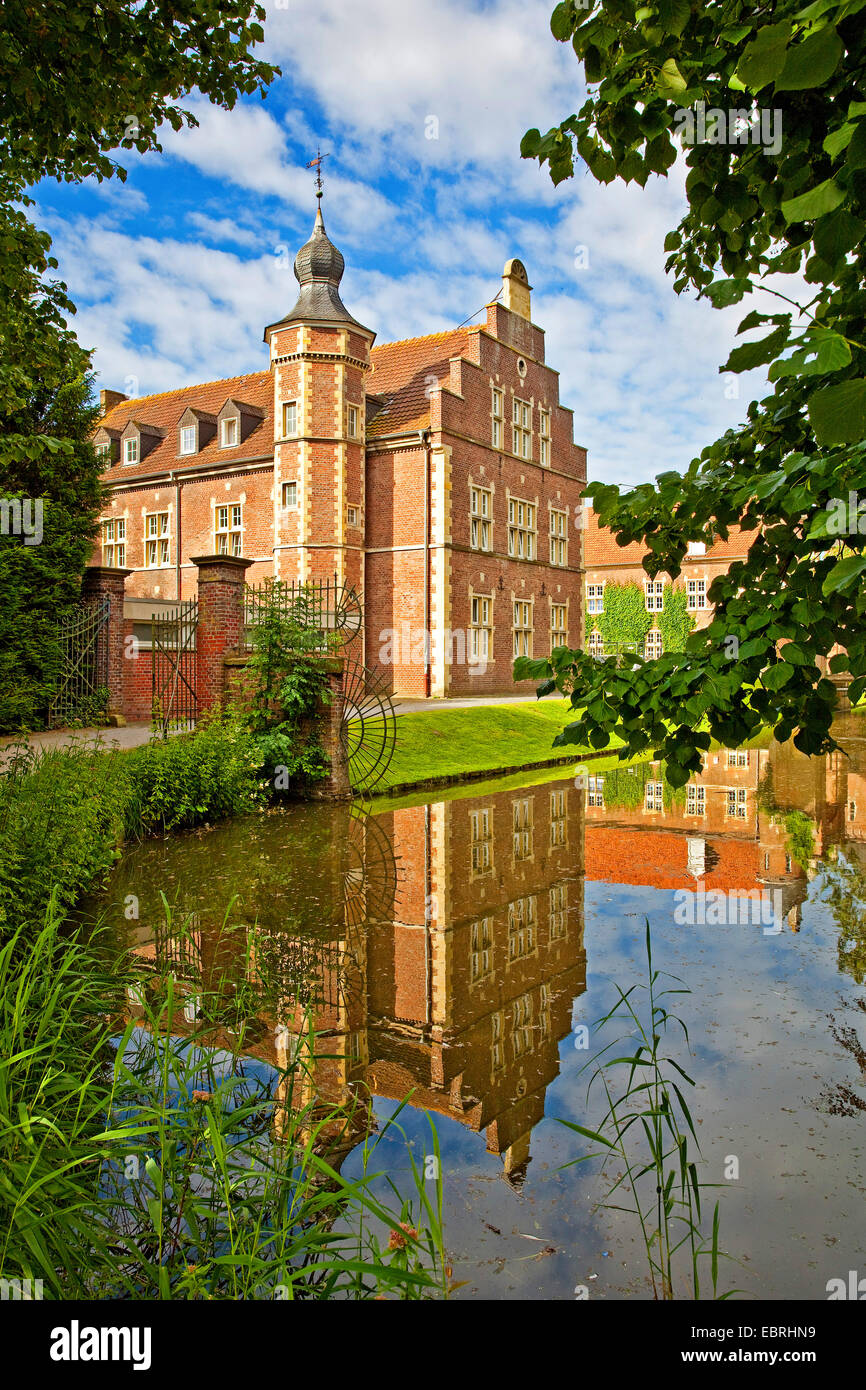 Dépendance de Château Gemen, Allemagne, Rhénanie du Nord-Westphalie, Borken Banque D'Images
