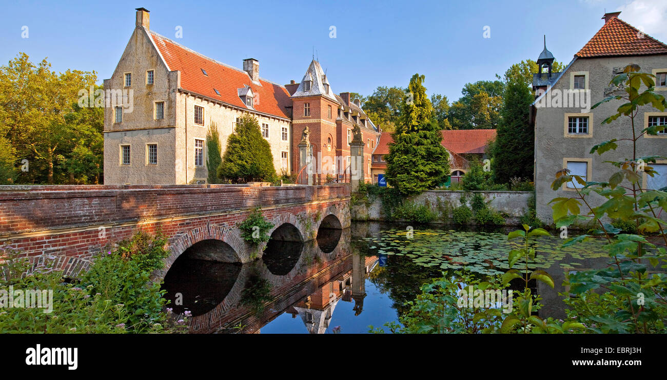 Château Senden, Allemagne, Rhénanie du Nord-Westphalie, Senden Banque D'Images Château Senden, Allemagne, Rhénanie du Nord-Westphalie, Senden Banque D'Images