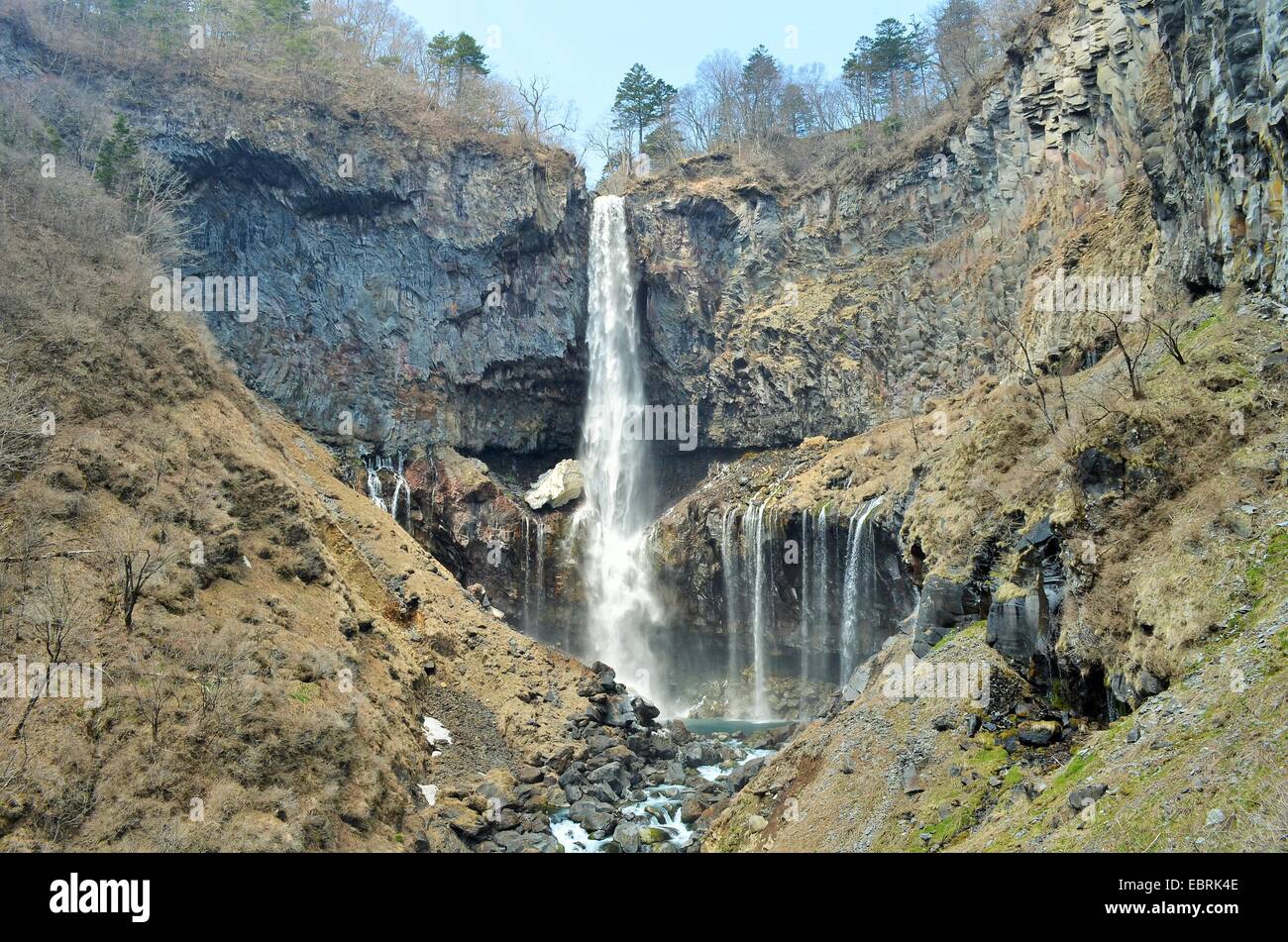 Cette photo de chutes Kegon a été prise à Nikko, Japon. Banque D'Images