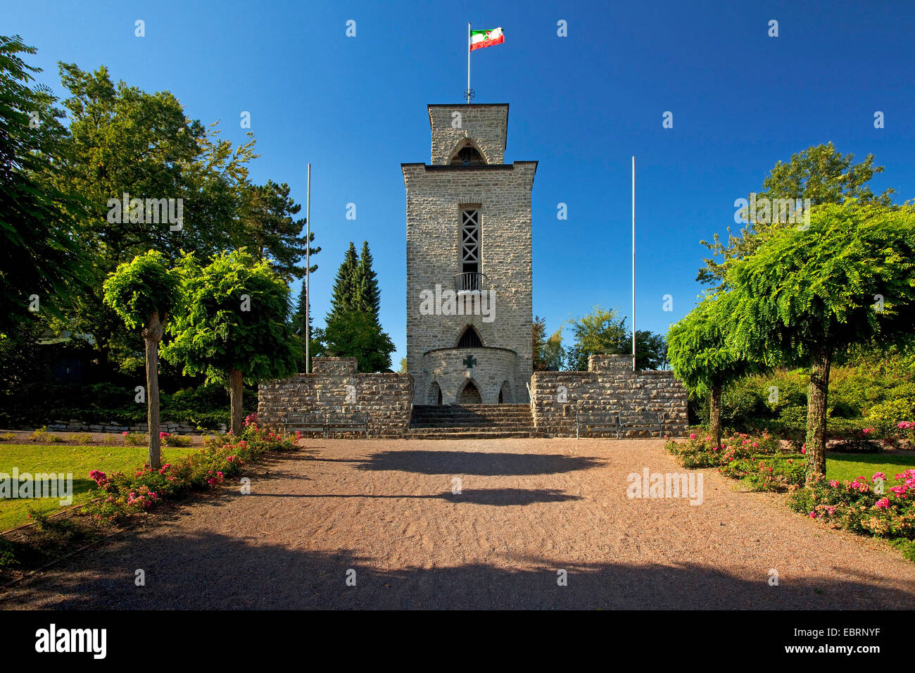 Cénotaphe de Langscheid, Allemagne, Rhénanie du Nord-Westphalie, Rhénanie-Palatinat, Sundern Banque D'Images