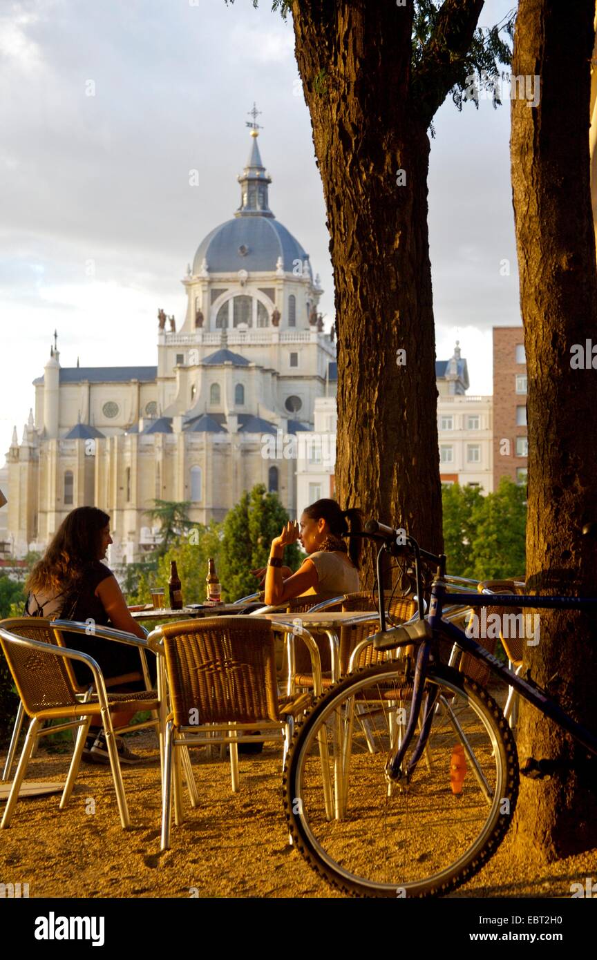 Cathédrale de l'Almudena, Madrid, Espagne. Banque D'Images