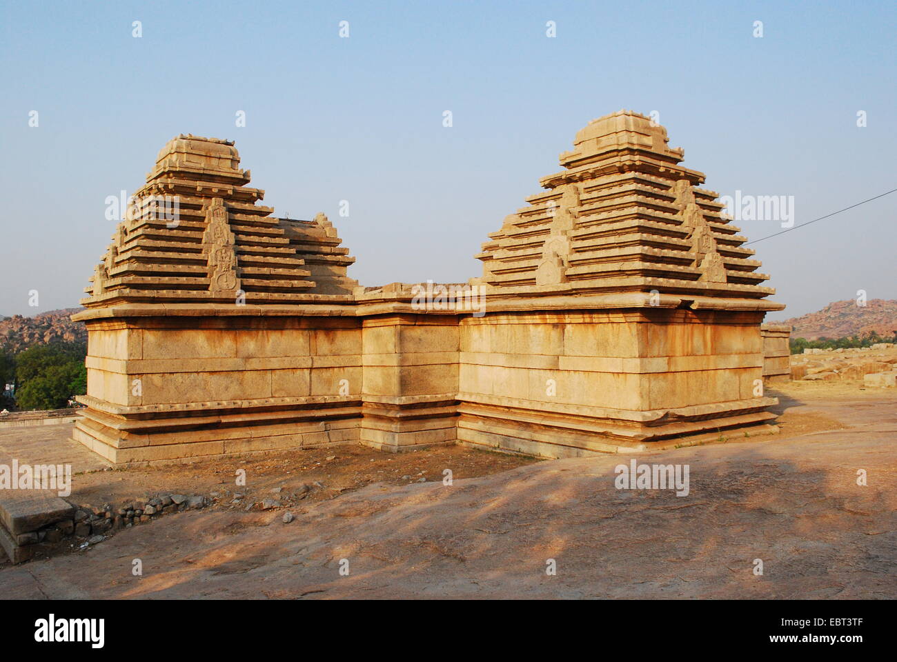 Excellent exemple de temples hindous, fractalic Banque D'Images